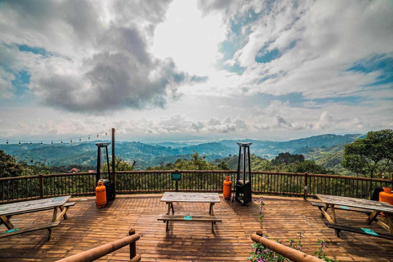 Cerro Verde Mirador Medellín Kültér fotó